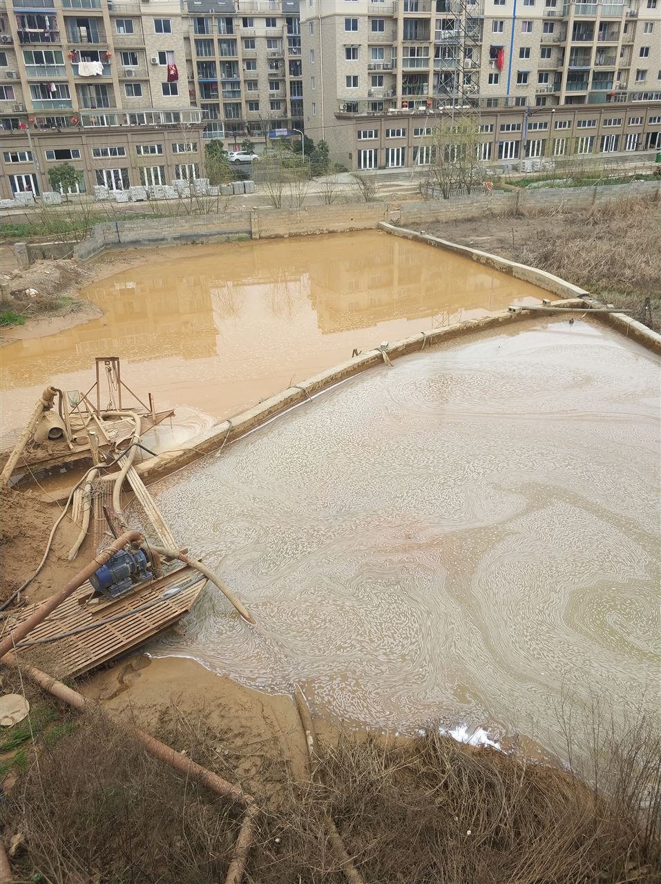 衡阳沉淀池淤泥清理-厂区废水池淤泥清淤